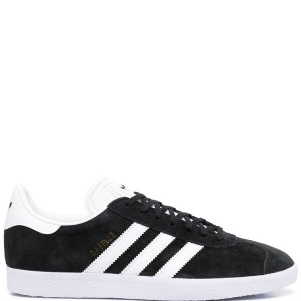 Adidas Gazelle Core Black Cloud White Gold Metallic (PS)