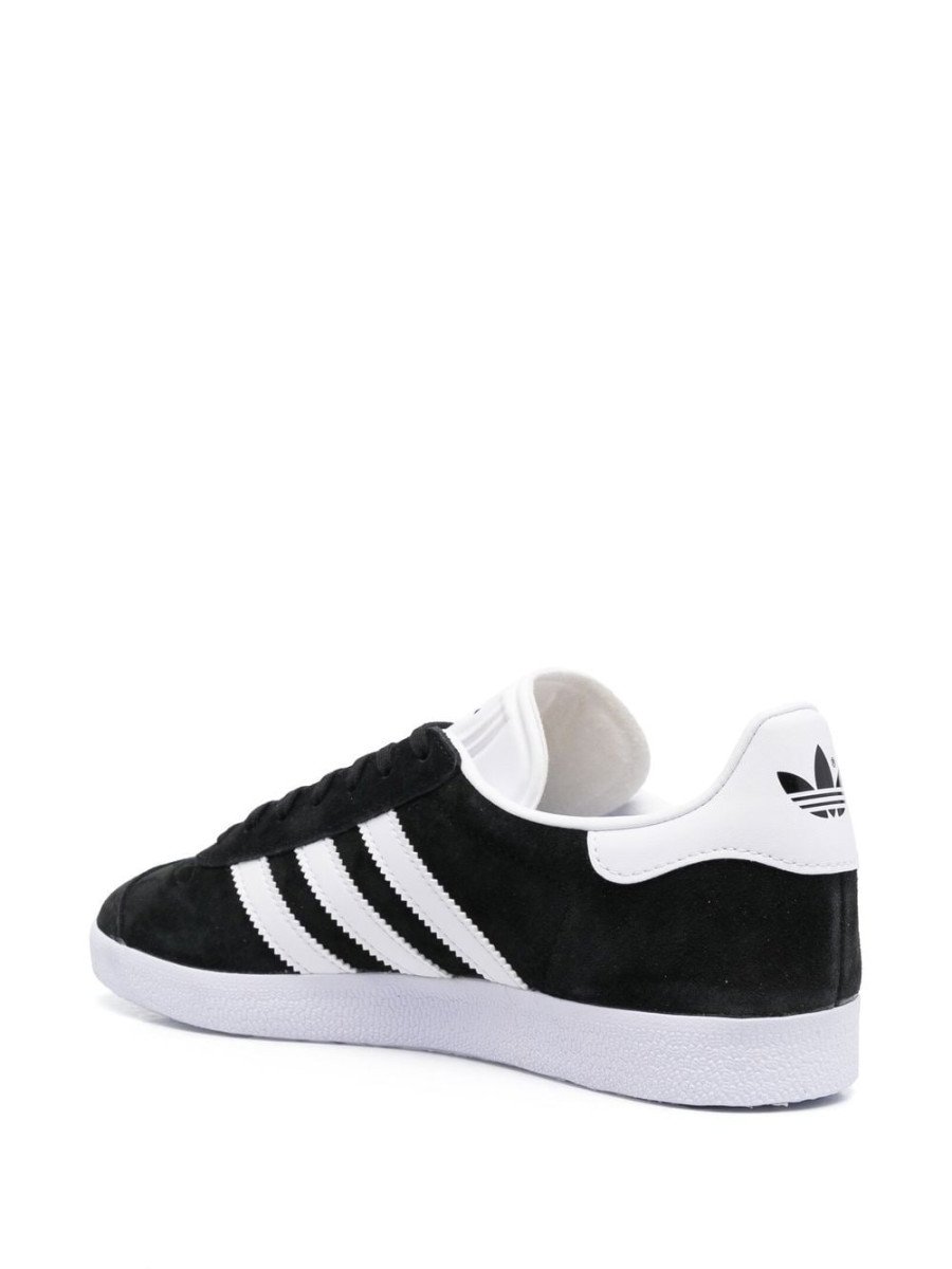 Adidas Gazelle Core Black Cloud White Gold Metallic (PS) - Image 3