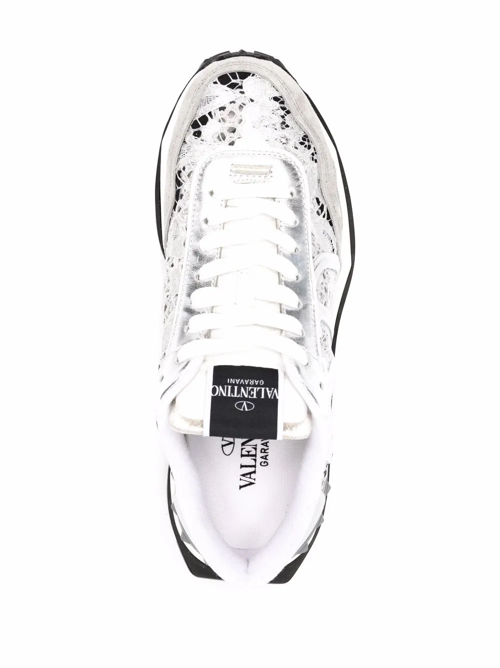 Valentino Garavani panelled chunky sneakers - Image 4