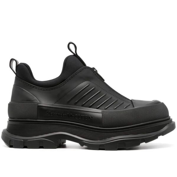 Alexander McQueen Tread Slick Zip Up Black