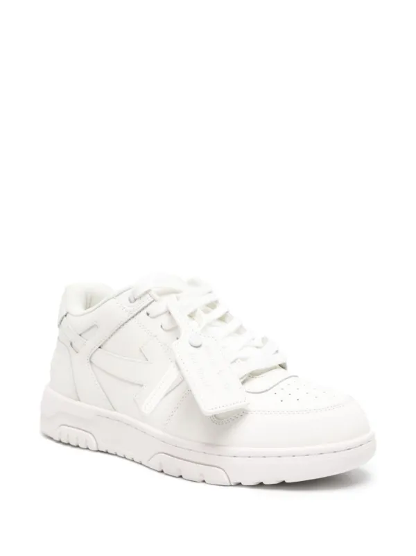 OFF-WHITE Out Of Office Calf Leather Triple White - Image 2