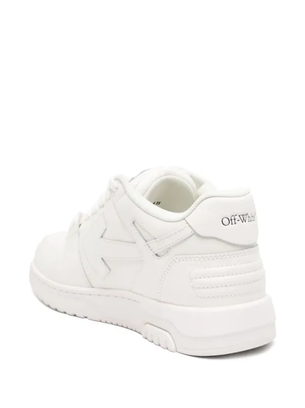 OFF-WHITE Out Of Office Calf Leather Triple White - Image 3