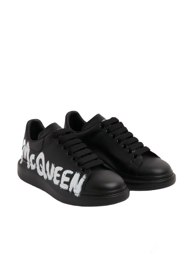 Alexander McQueen Oversized Graffiti Black - Image 2