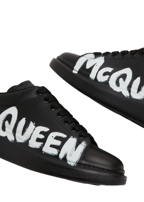 Alexander McQueen Oversized Graffiti Black - Image 4
