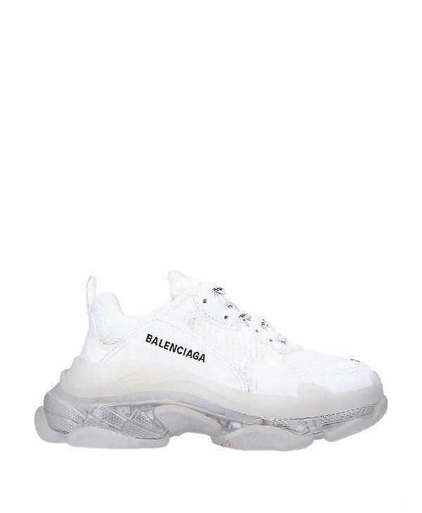 Balenciaga Triple S Clear Sole White