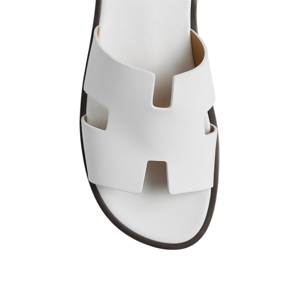 Hermes Izmir sandal Blanc - Image 4