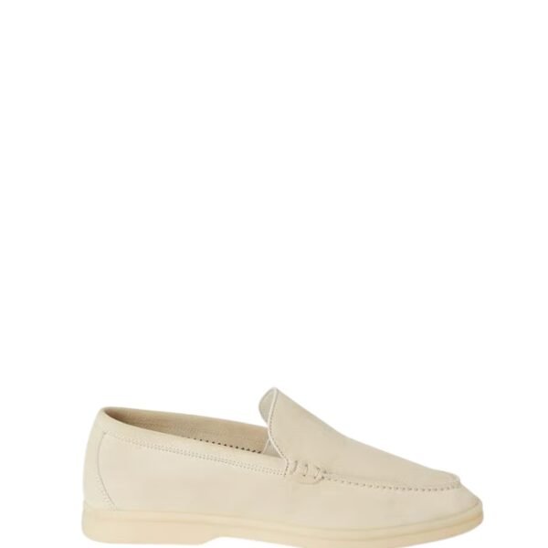Loro Piana Summer Walk Loafer Suede Nougat