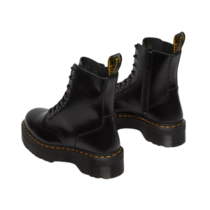 Dr. Martens Jadon Platform Boots Black Smooth Leather - Image 4