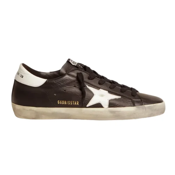 Golden Goose Super-Star – Black White Leather