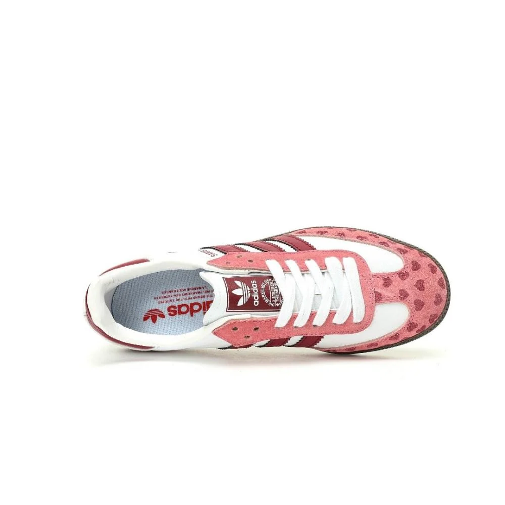 Adidas Samba OG Red Pink Cloud White - Image 3