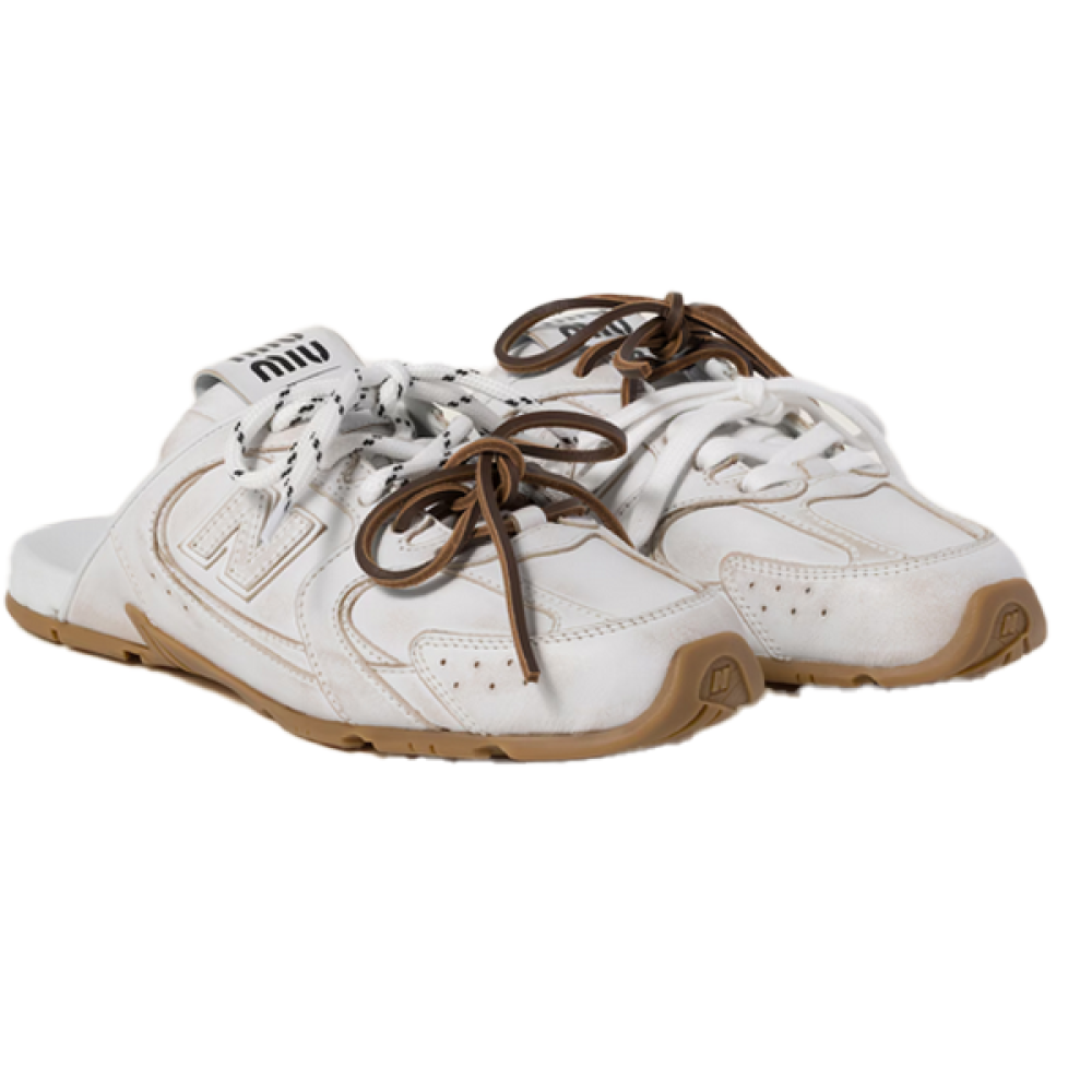 New Balance 530 SL Mule Miu Miu White - Image 2