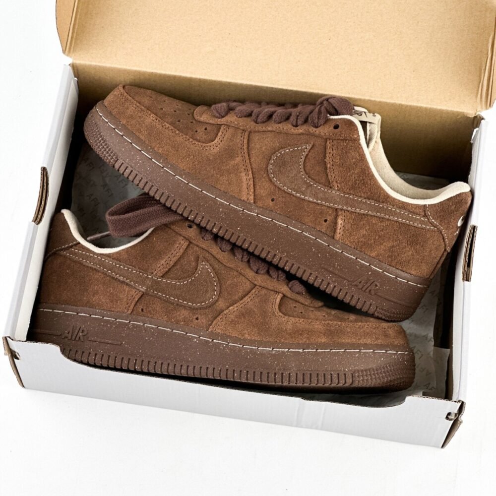 Nike Air Force 1 Low '07 Suede Cacao Wow - Image 6