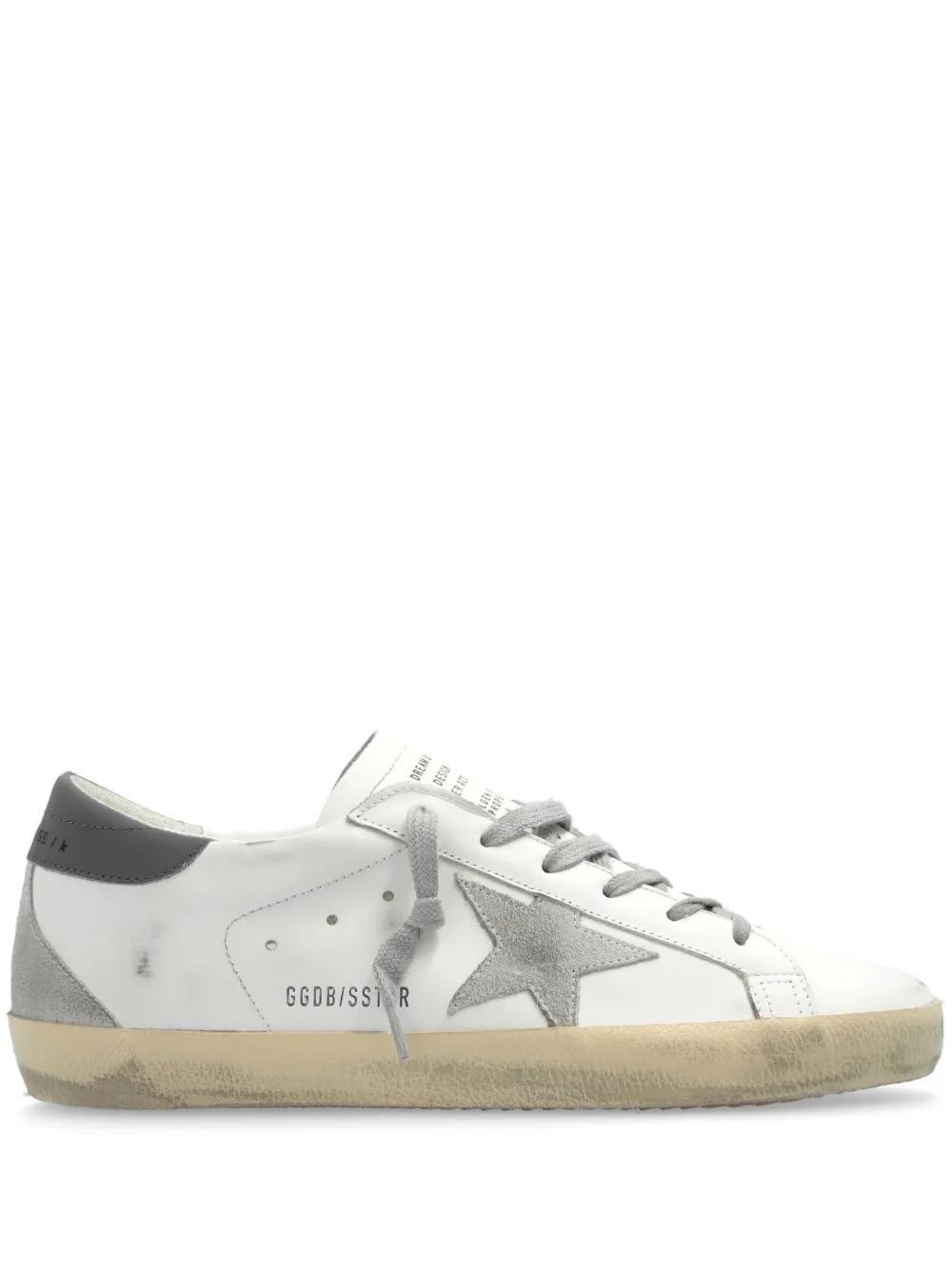 Golden Goose Super-Star White Grey
